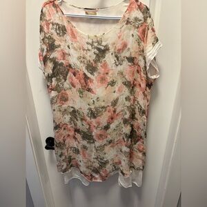 Carla Conti 100% size L silk dress